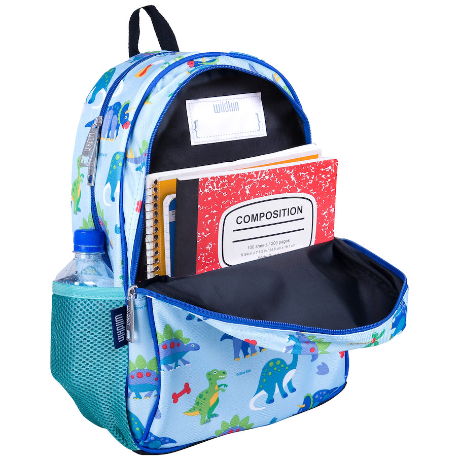 Wildkin Olive Kids Dinosaur Land Sidekick Backpack School Bag