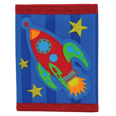 Stephen Joseph Kids' Wallet - Space Rocket - Petit Fab Singapore