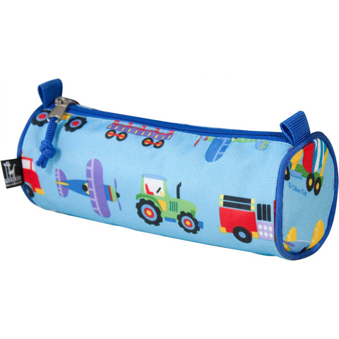 Wildkin Trains Planes Pencil Case - Petit Fab Singapore