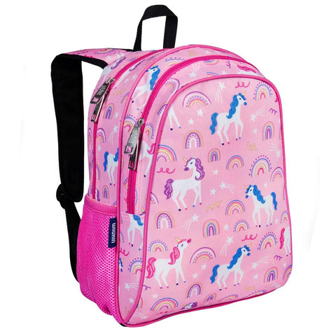 Wildkin Rainbow Unicorns Sidekick Backpack School Bag 