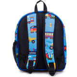 Wildkin Olive Kids Trains, Planes & Trucks Pack 'n Snack Backpack