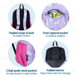 Wildkin Unicorns 16 inch Backpack School Bag (For Primary School)