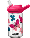 Camelbak Eddy+ Kids Spill-Proof Water Bottle 0.4L - Colorblock Butterflies - Petit Fab