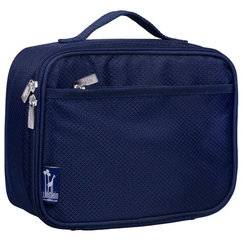 Wildkin Rip-Stop Blue Lunch Box Bag [BPA-Free] - Petit Fab Singapore