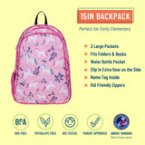 Wildkin Olive Kids Magical Unicorns Sidekick Backpack - Petit Fab