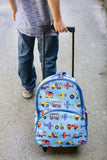 Wildkin Olive Kids Heroes Rolling Luggage Trolley School Bag - Petit Fab Singapore