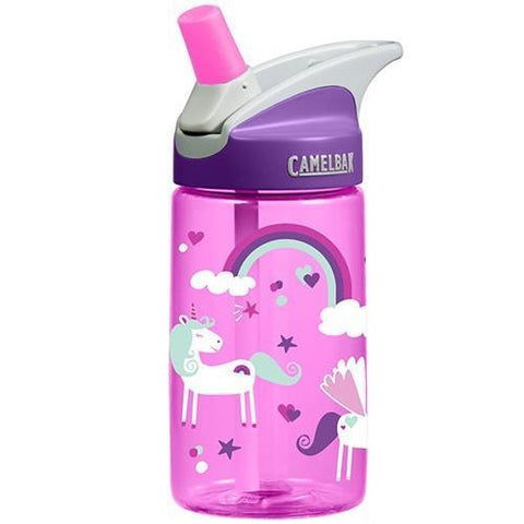 Camelbak Eddy Kids Spill-Proof Water Bottle 0.4L - Unicorns [BPA-Free] - Petit Fab Singapore