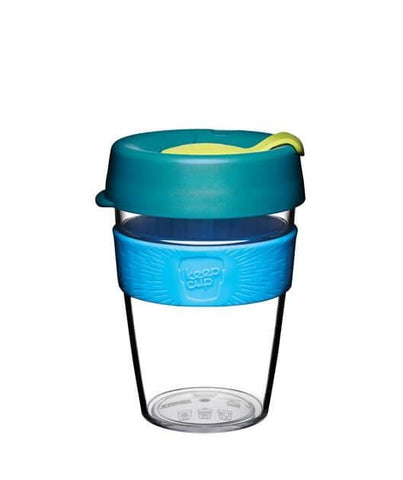 KeepCup Clear Plastic Reusable Coffee Cups (Medium) [Made in Australia] - Petit Fab Singapore