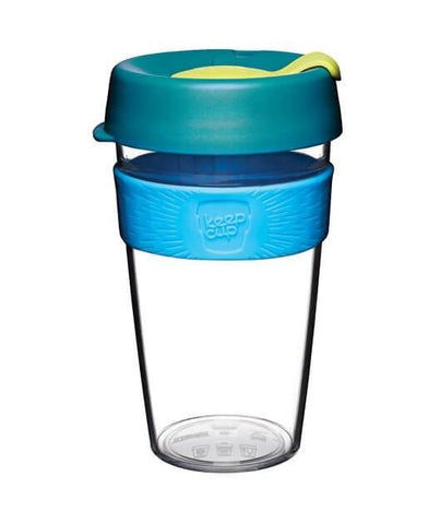 KeepCup Clear Plastic Reusable Coffee Cups (Large) [Made in Australia] - Petit Fab Singapore