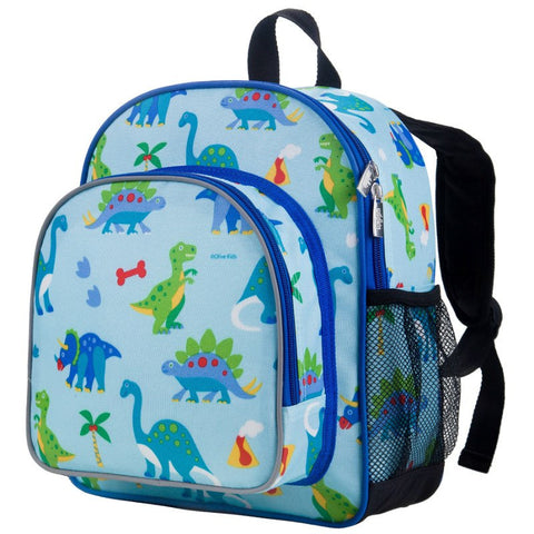 Wildkin Olive Kids Dinosaur Land Pack 'n Snack Backpack - Petit Fab Singapore