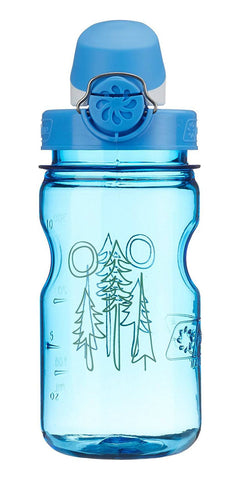 Nalgene 12oz OTF Kids BPA-Free Water Bottle - Blue Forest - Petit Fab Singapore