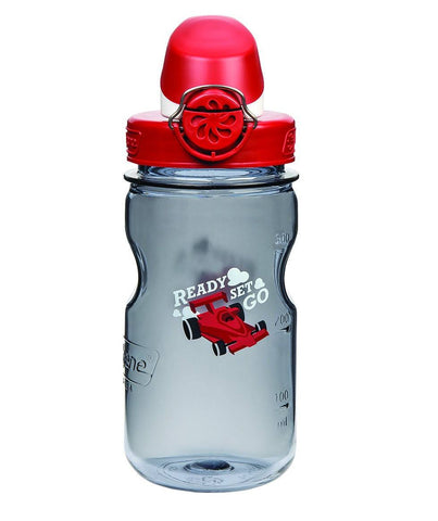 Nalgene 12oz OTF Kids BPA-Free Leak-Proof Water Bottles - Race Car - Petit Fab Singapore