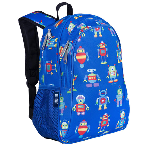 Wildkin Olive Kids Robots Sidekick Backpack School Bag