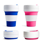 Stojo Pocket Collapsible Reusable Cup - Classic Collection 12oz (2 Colors) - Petit Fab Singapore